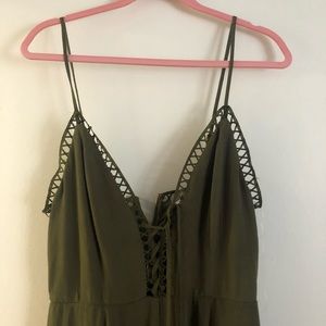 Charlotte Russe Pants - A green Jumper Charlotte Russe Pants - A green Jumper